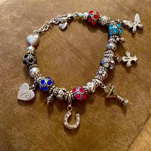 Brighton mini charms bracelet.